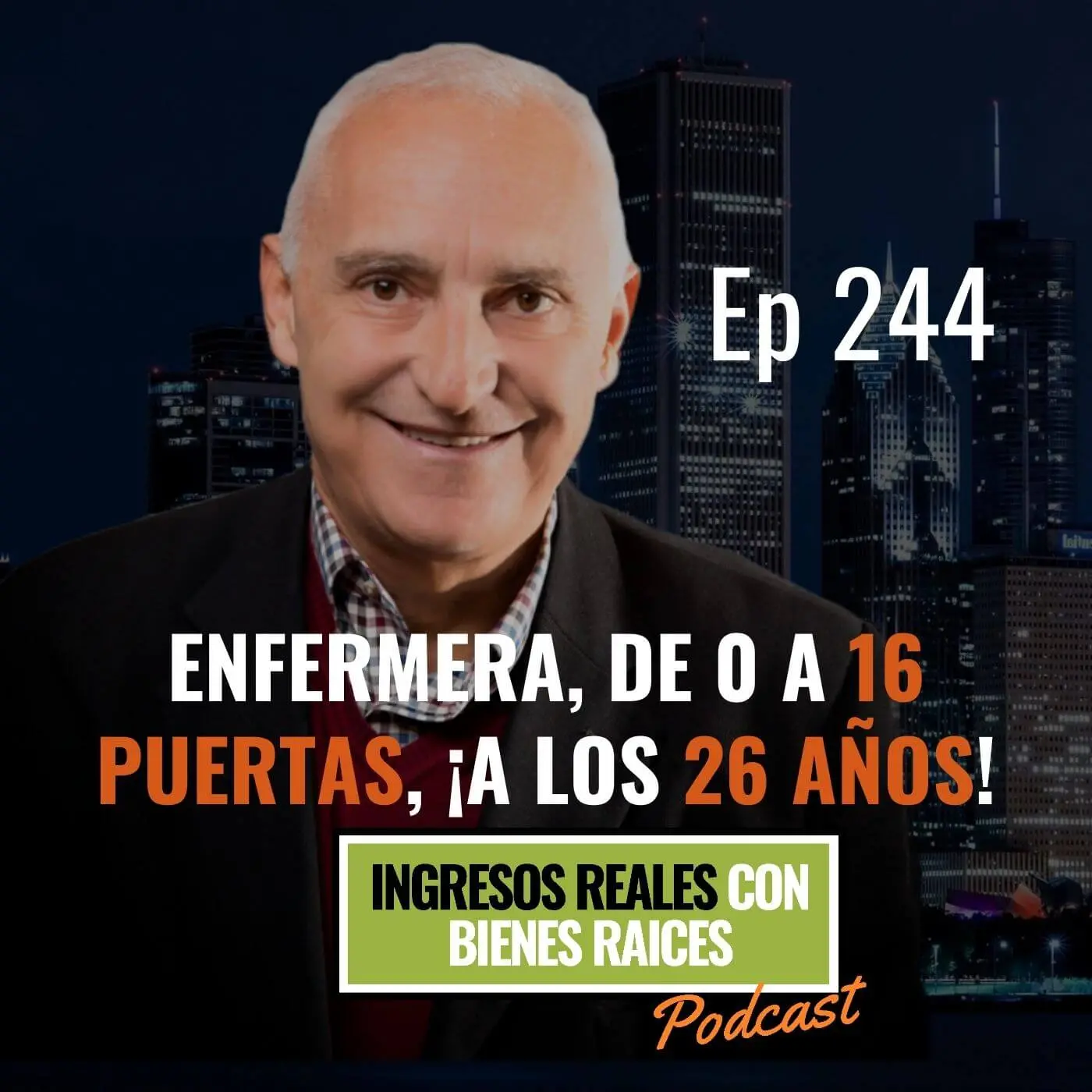 E244–Enfermera, de 0 a 16 puertas, ¡a los 26 años!