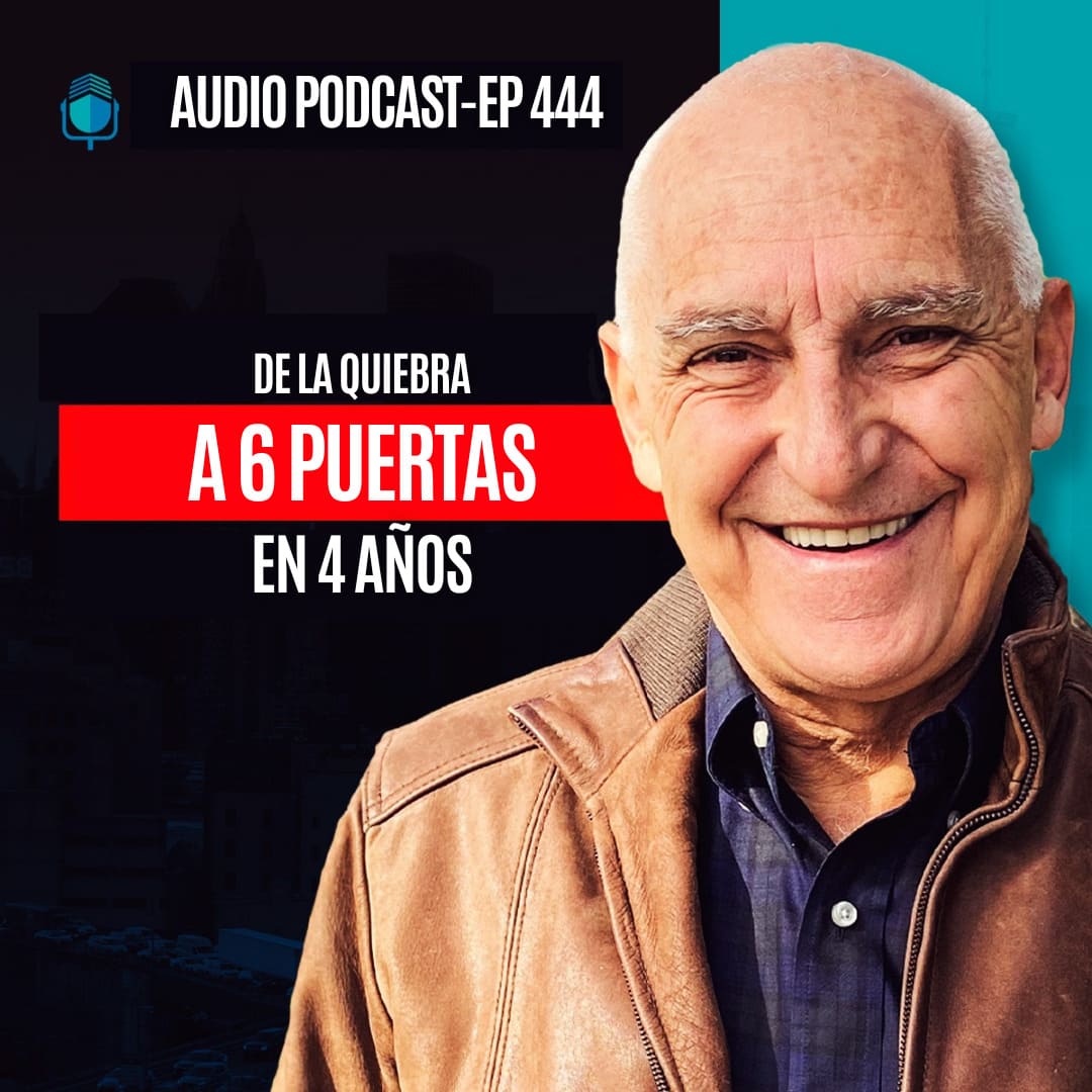 presentación podcast de Carlos Devis: De la quiebra a 6 puertas en 4 años